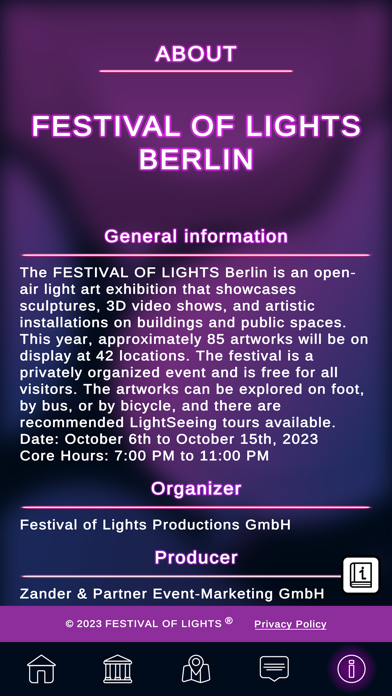 Festival Of Lights Berlin Screenshot