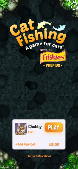 Friskies outlet cat fishing