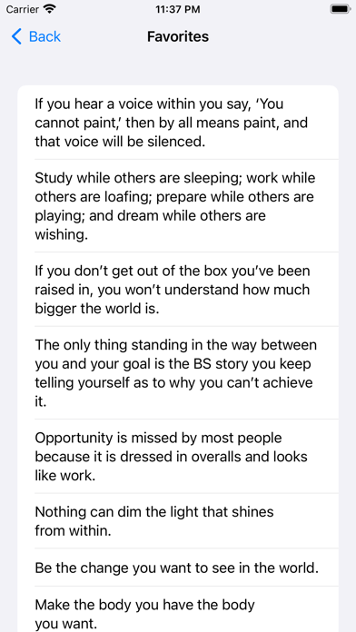 BeastMode - Daily Motivation Screenshot