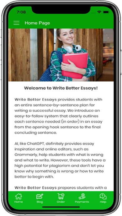 Write Better Essays Screenshot