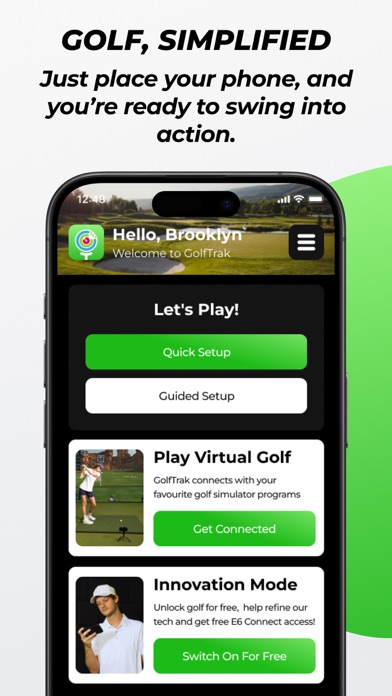 GolfTrak Screenshot
