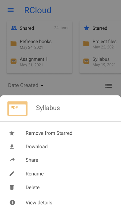 RDrive - Drive for IITR Screenshot 4 - AppWisp.com