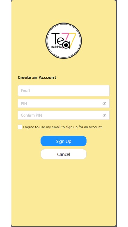 Tea77 Digital Stamp Card