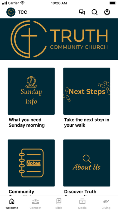 Truth Community Church Screenshot