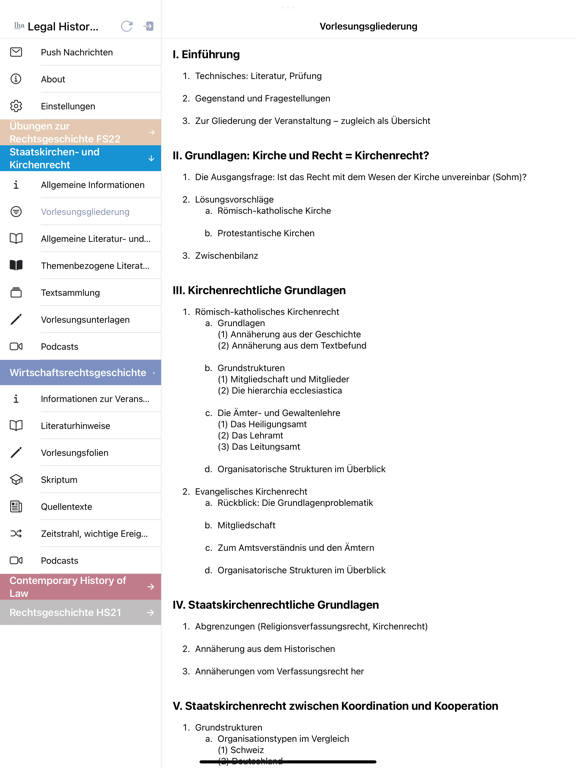 Screenshot #5 pour Legal History