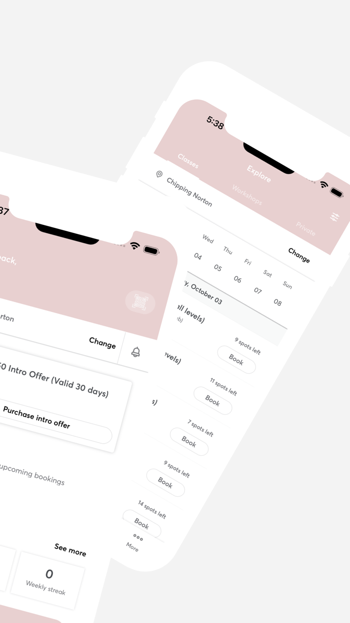 Exhale Womens Pilates