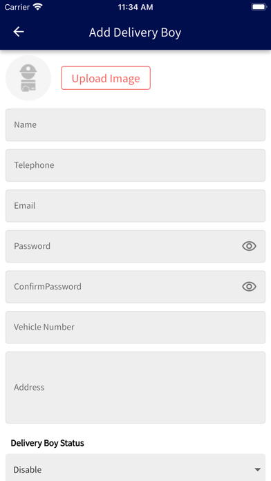 Opencart Delivery Boy Screenshot