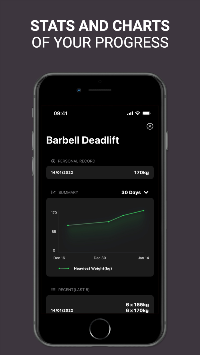 Set and Rep Counter Workout Log