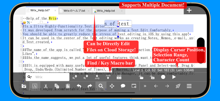 Wrix 2 - Ultra Text Editor