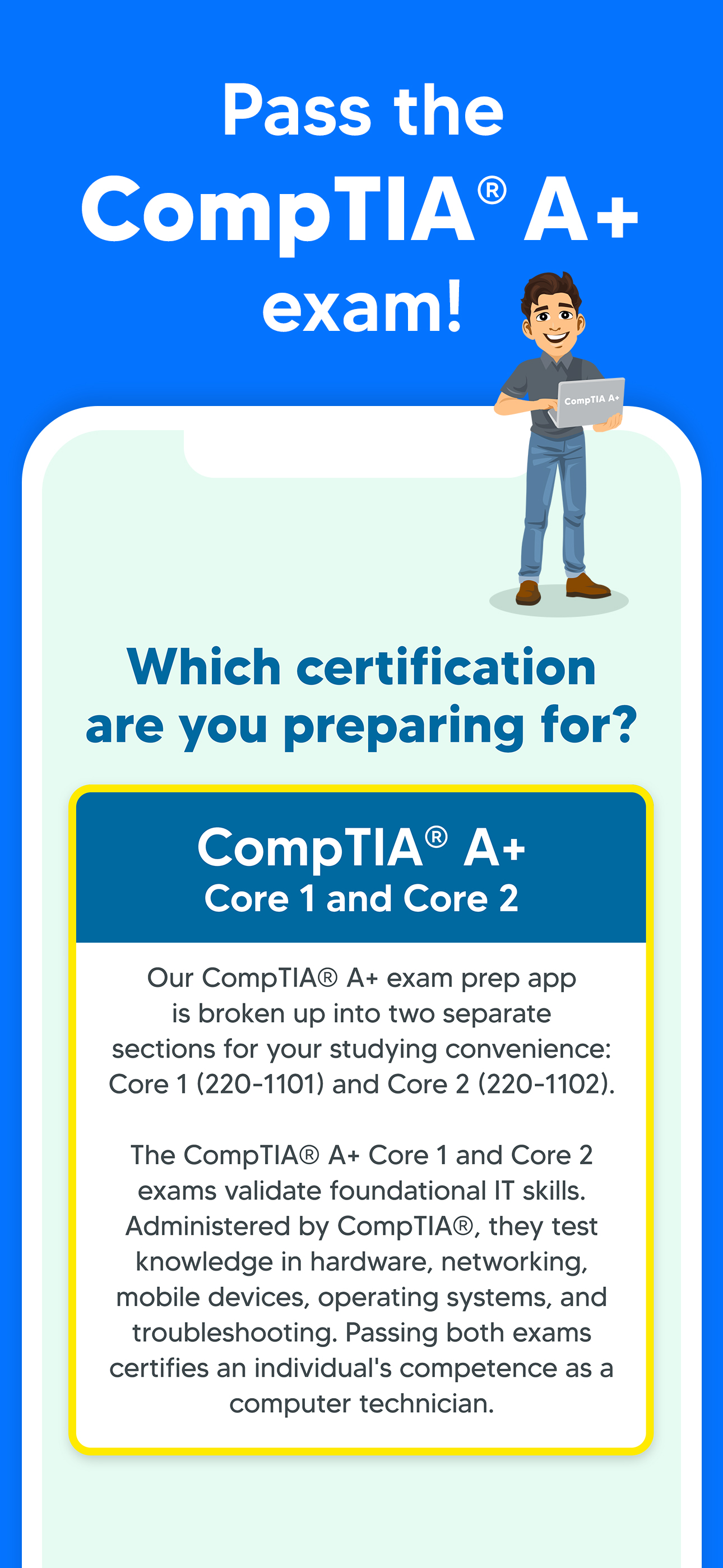 CompTIA A+ Exam Prep Test 2025
