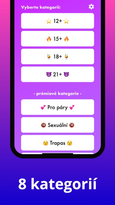 Nikdy jsem (CZ&SK) Screenshot