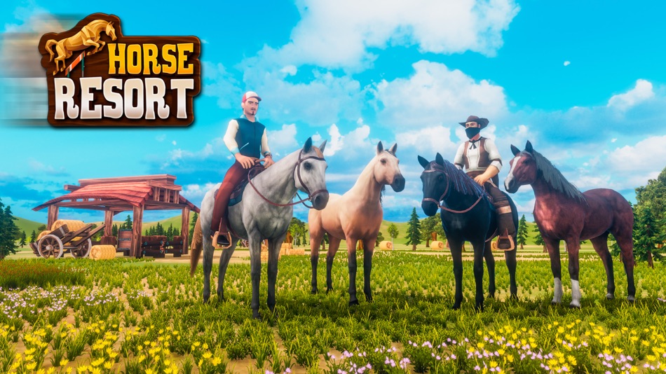 My Horse Resort - Horse Games - 2.9 - (iOS)