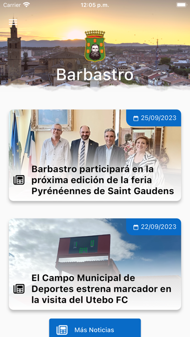 BarbastroAPP Screenshot