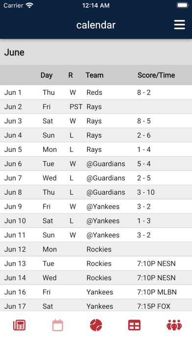 Boston Baseball Sox Edition Screenshot