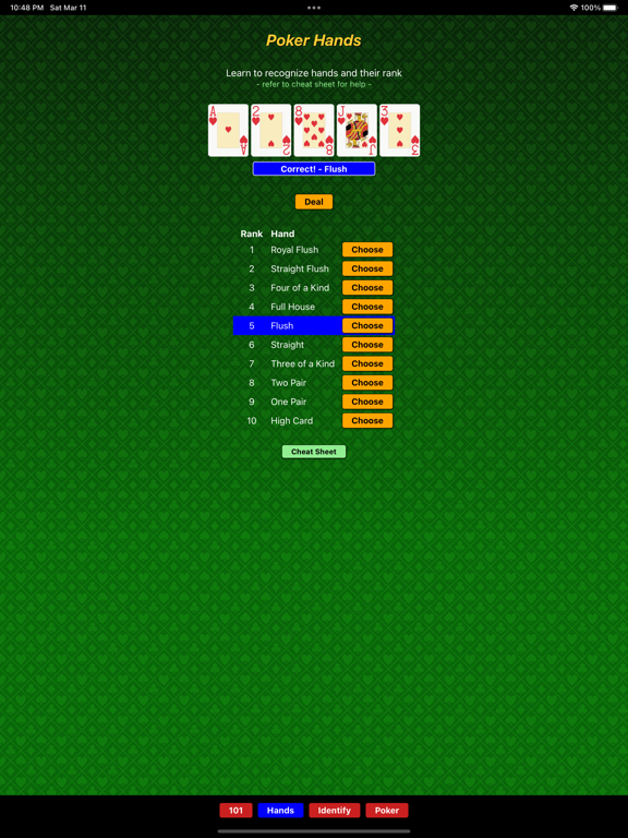 Screenshot #5 pour Poker 101