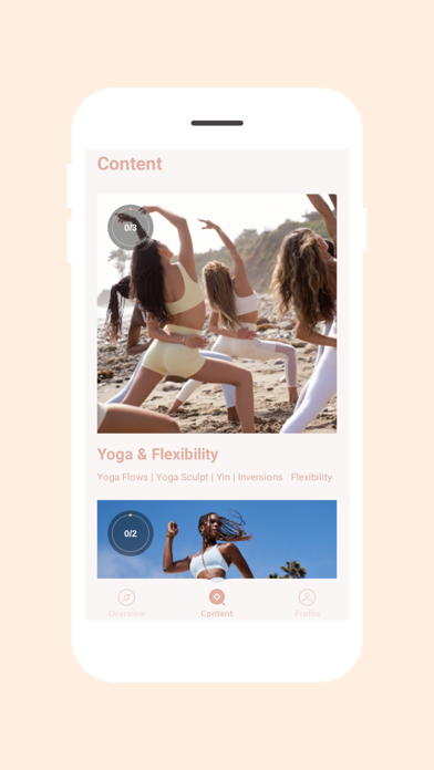 LUXEFit iPhone screenshot 2 - Health & Fitness app