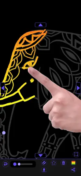 Game screenshot Scratch Art Bord : Healing mod apk