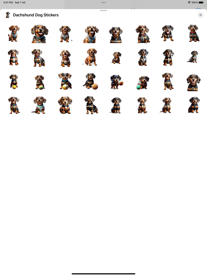 Dachshund Dog Stickers