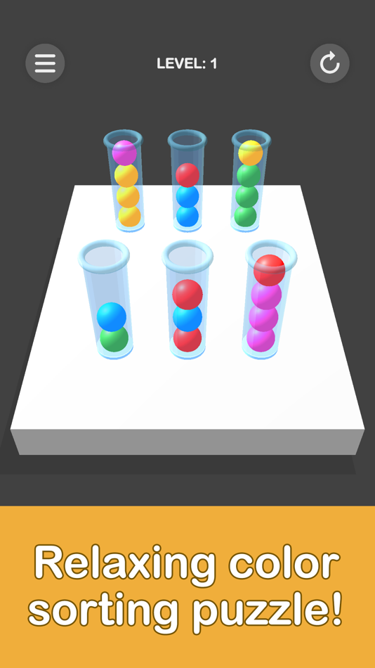 Sort Balls - Color Puzzle - 2.6.0 - (iOS)