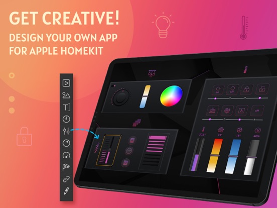 VIZ Designer for HomeKit iPad app afbeelding 1