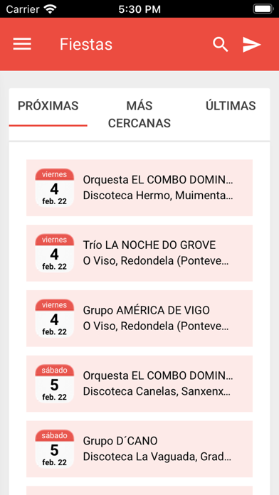 Orquestas de Galicia Screenshot