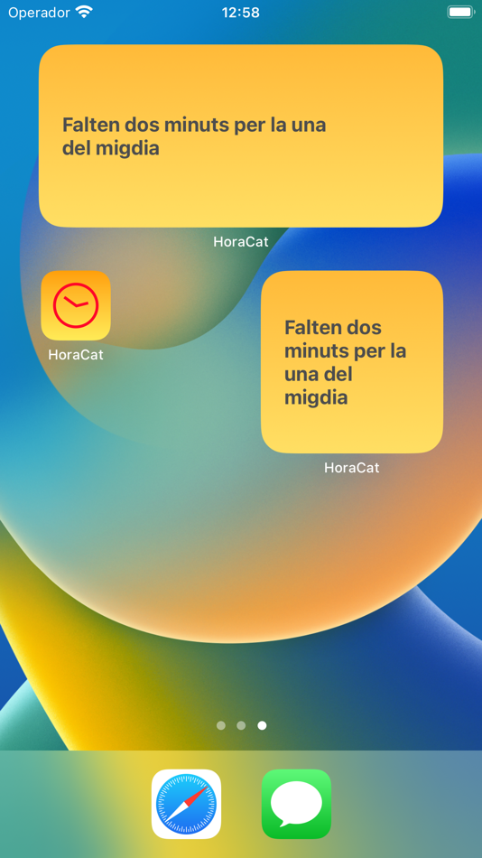 #3. HoraCat (macOS) Podle: BLOKS TELEMATICS SL