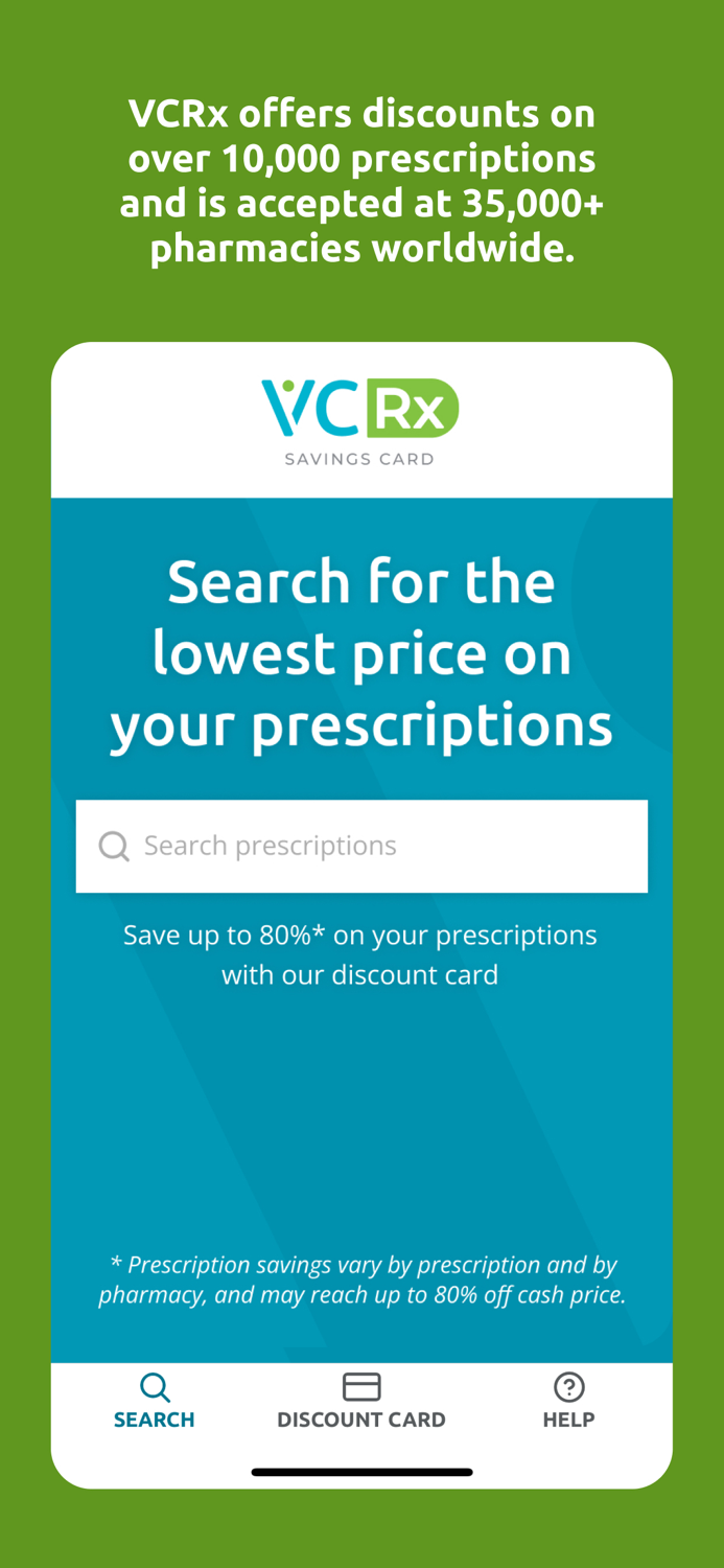 VCRx Prescription Discounts