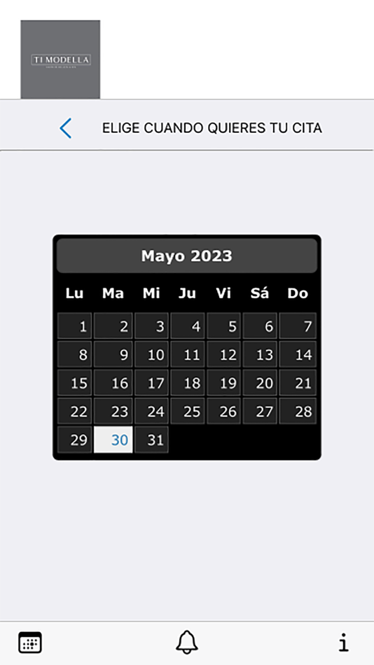 #5. Agenda Ti Modella (iOS) Podle: Claudia Saenz Mendez