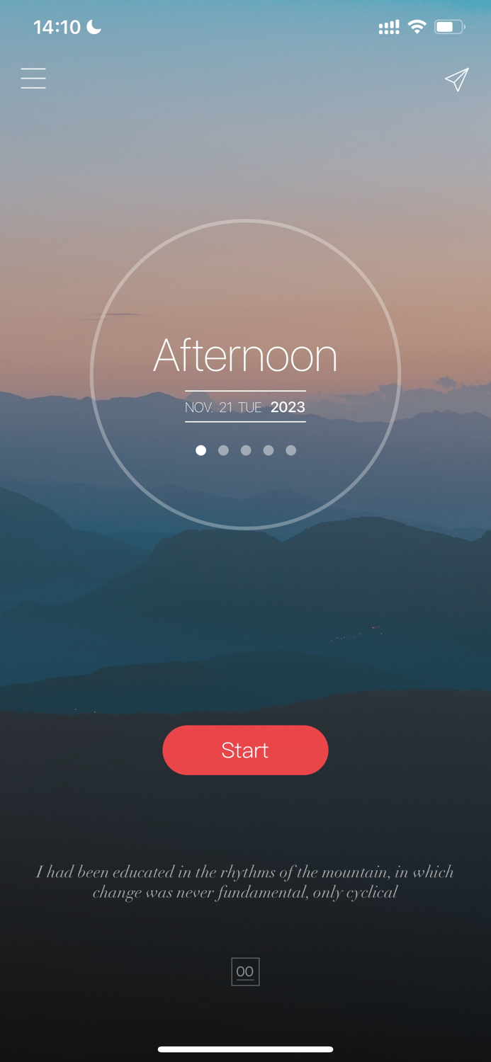 Tide Lite Natural Focus Timer