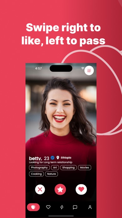 Maraki: Ethiopian Dating App Screenshot