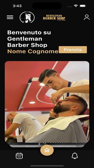 Gentleman BarberShop Sportaro Screenshot