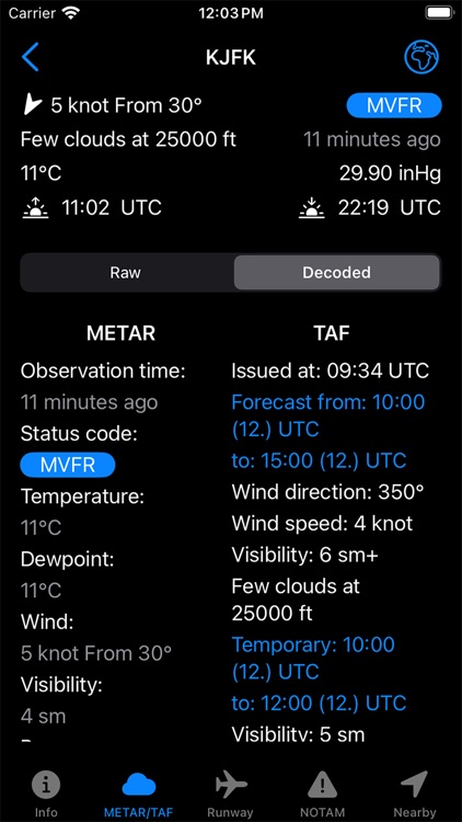 Flight Aviation Weather - WX