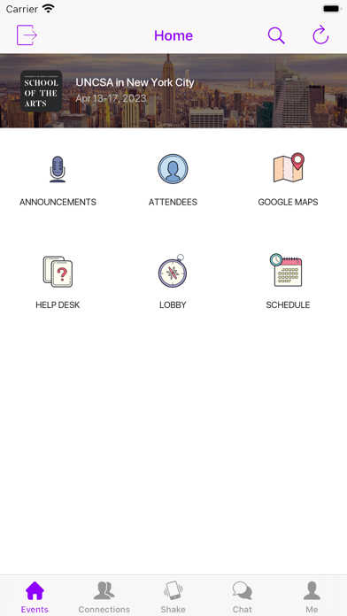 UNCSA Powering Creativity Screenshot