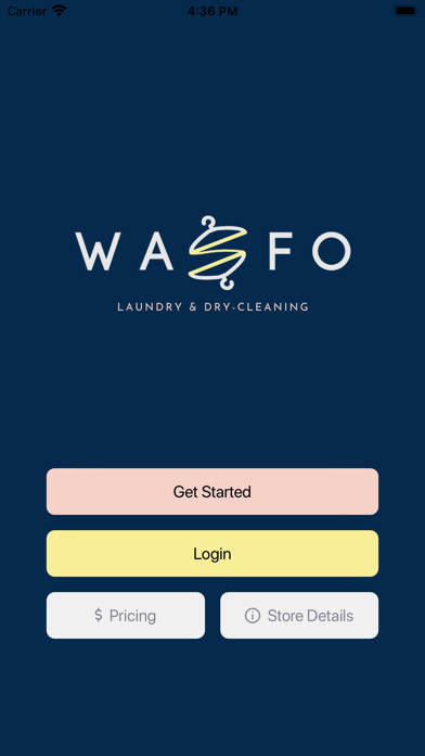 WASFO Laundry & Dry Cleaning Screenshot