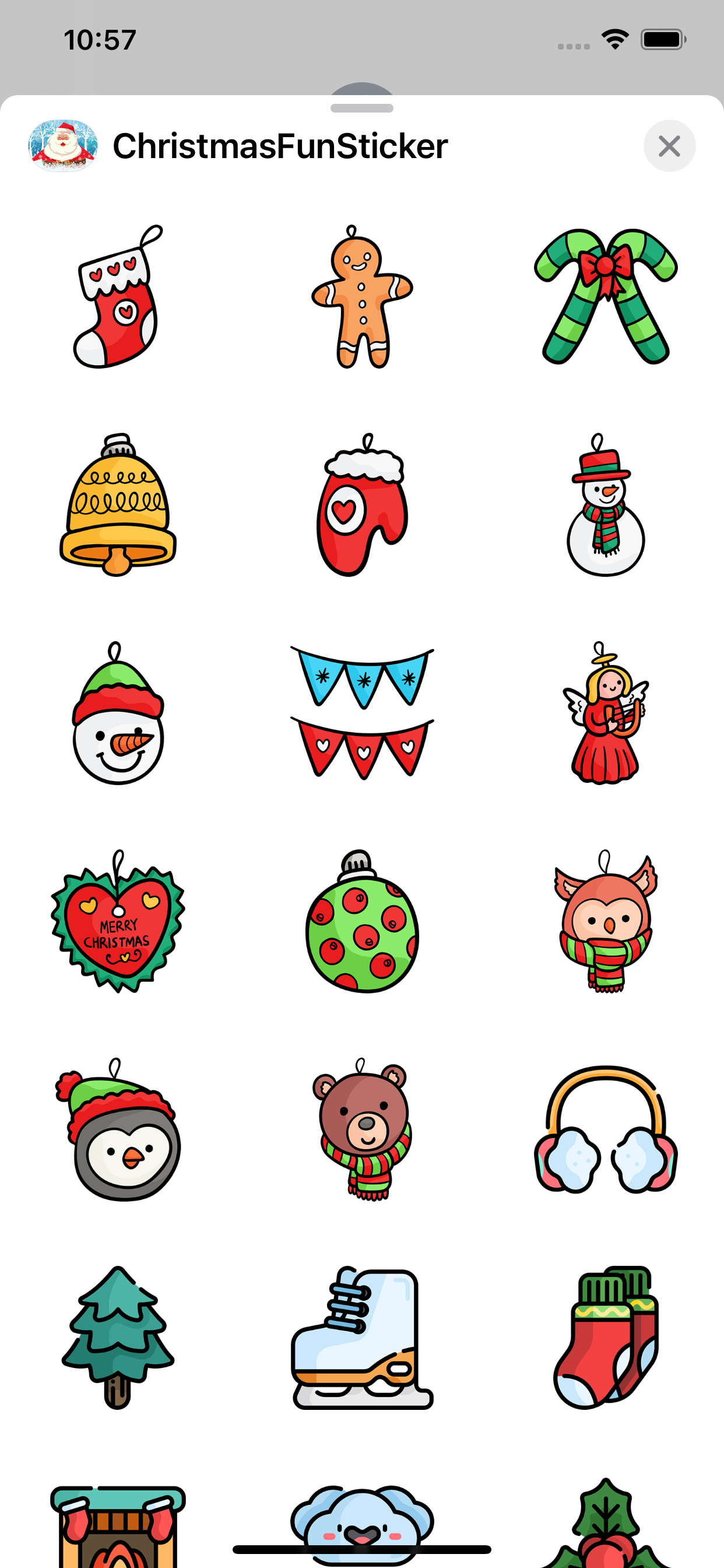 Christmas Fun Sticker