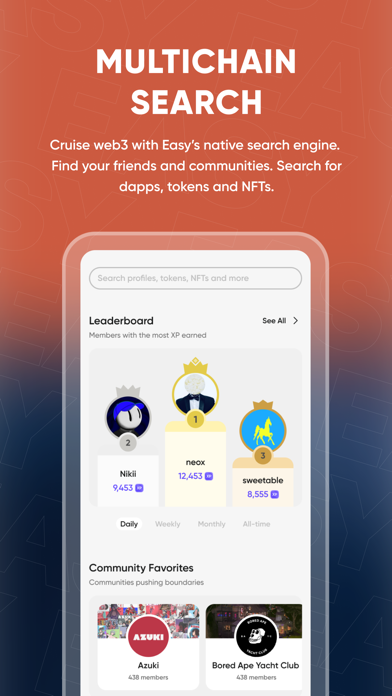 Easy – Web3 Social Wallet Screenshot