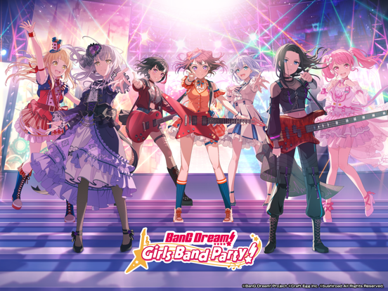 BanG Dream! Girls Band Party! iPad app afbeelding 1