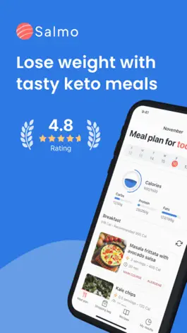 Game screenshot Salmo — Keto Diet Meal Planner mod apk