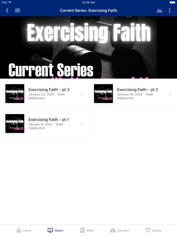 WLBC Knoxville iPad screenshot 3 - Education app