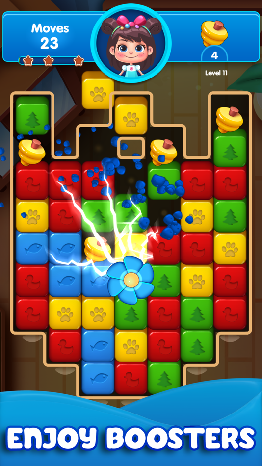 #2. Blocks Blast - Colors Match 3D (iOS) 由: Soon To The Moon
