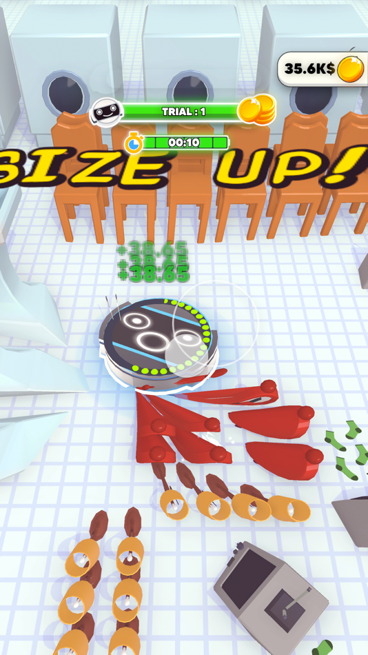#6. Sweeper Bot (iOS) 由: Hande Oney