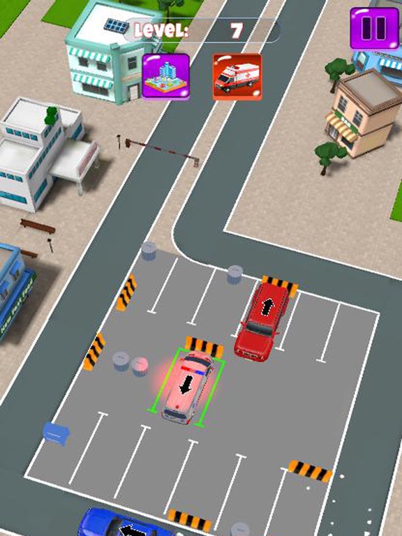 Ambulance Parking Jam Car Gameのおすすめ画像1