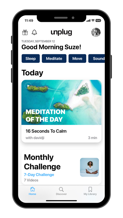 Screenshot #1 pour Unplug: Meditation