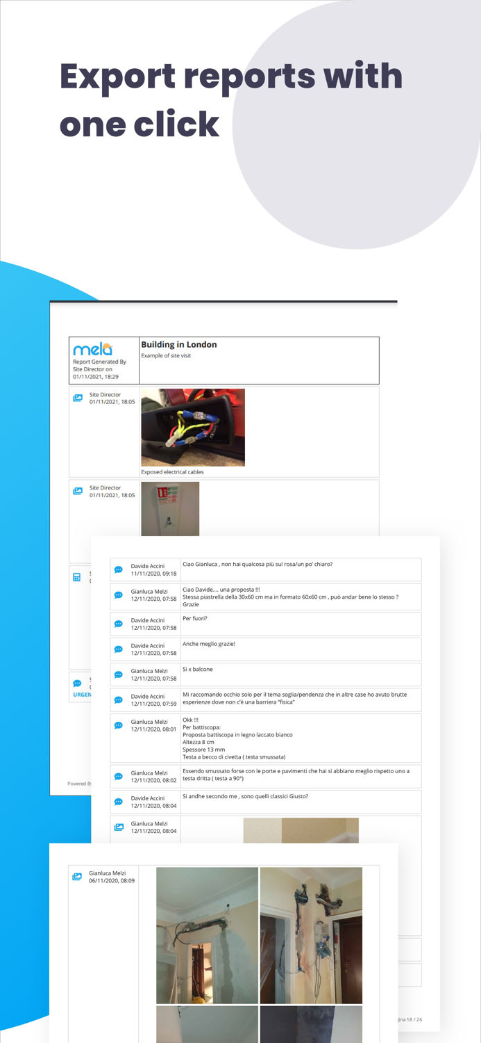 Mela Works - Construction app