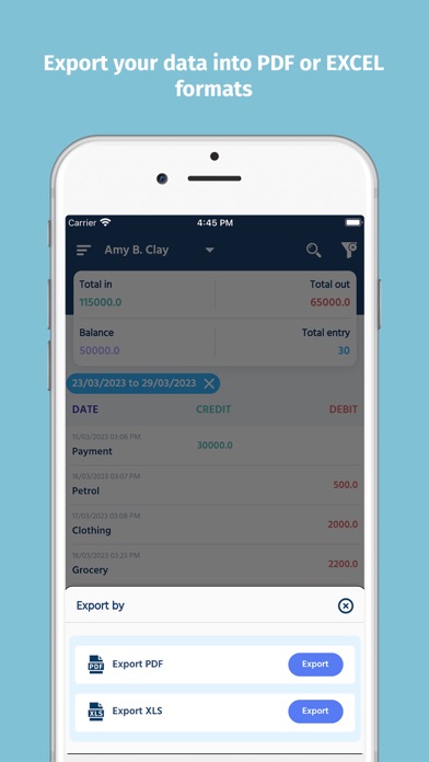 Digital Cashbook: Manage Money Screenshot
