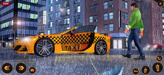 Crazy Taxi Driver Simulator 3D