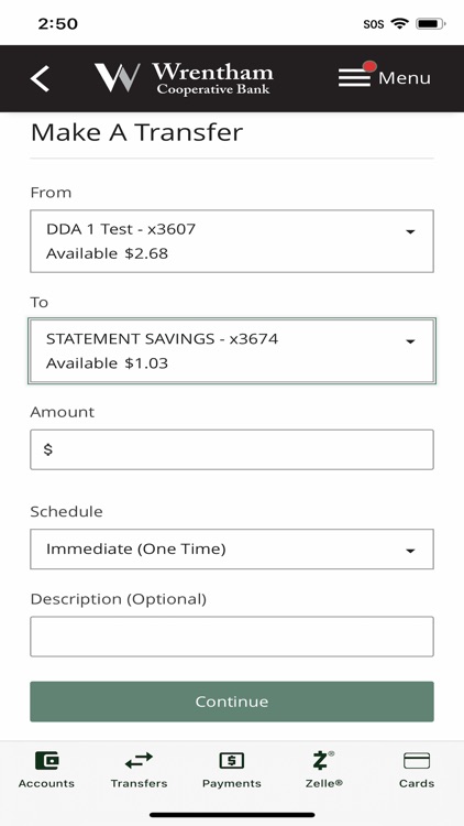 Wrentham Co-op Mobile Banking screenshot-4