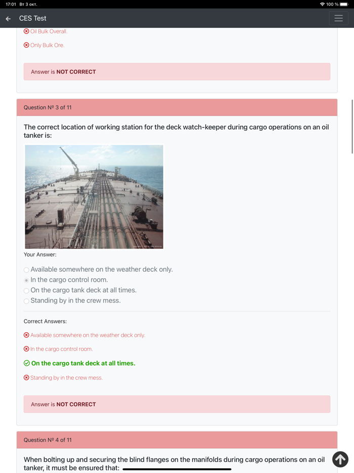 Oil tankers CHaS Support CES