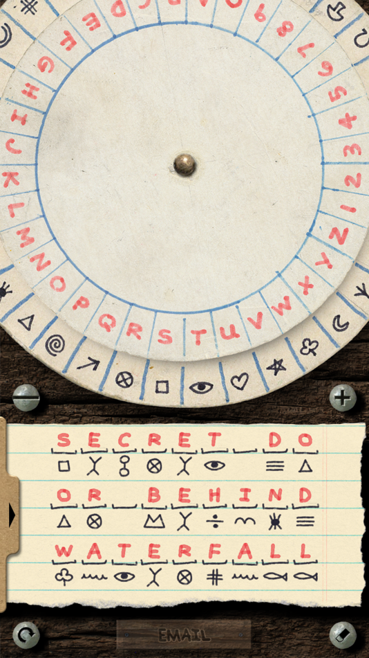 #1. CodeWheel (iOS) By: Z Sculpt
