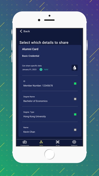 Liquid Data Wallet